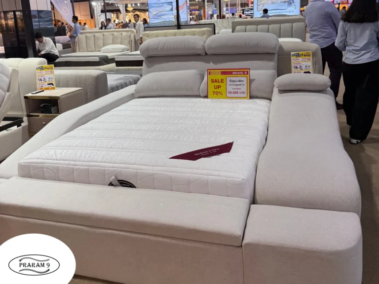 ผลงานออกแบบ ผลิต จัดส่ง ติดตั้ง ที่นอน เตียงนอน โซฟาของแบรนด์ที่นอนพระราม 9 (24)