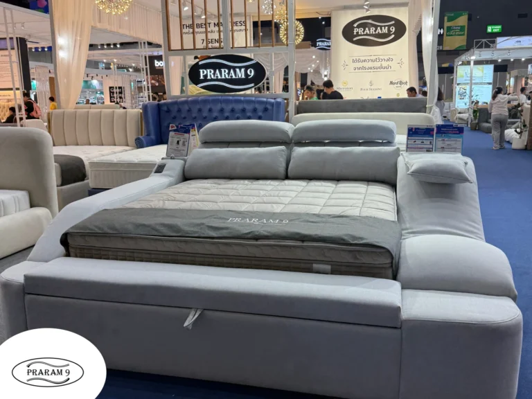 ผลงานออกแบบ ผลิต จัดส่ง ติดตั้ง ที่นอน เตียงนอน โซฟาของแบรนด์ที่นอนพระราม 9 (27)