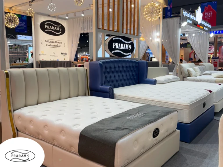 ผลงานออกแบบ ผลิต จัดส่ง ติดตั้ง ที่นอน เตียงนอน โซฟาของแบรนด์ที่นอนพระราม 9 (28)