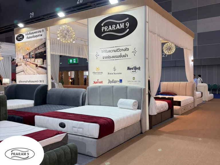 ผลงานออกแบบ ผลิต จัดส่ง ติดตั้ง ที่นอน เตียงนอน โซฟาของแบรนด์ที่นอนพระราม 9 (30)