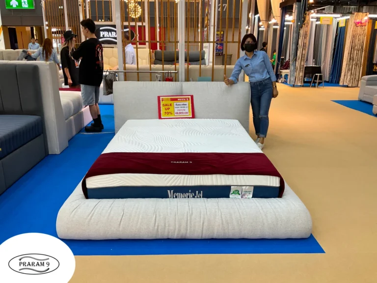 ผลงานออกแบบ ผลิต จัดส่ง ติดตั้ง ที่นอน เตียงนอน โซฟาของแบรนด์ที่นอนพระราม 9 (46)