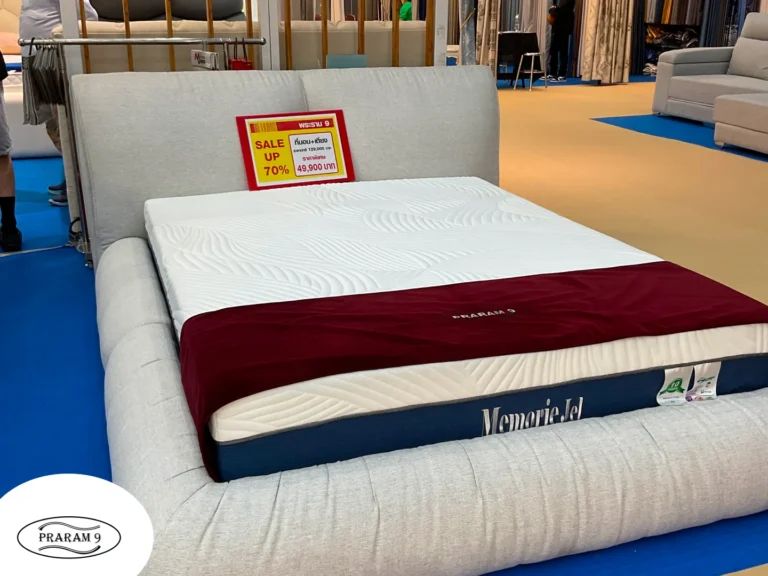 ผลงานออกแบบ ผลิต จัดส่ง ติดตั้ง ที่นอน เตียงนอน โซฟาของแบรนด์ที่นอนพระราม 9 (48)